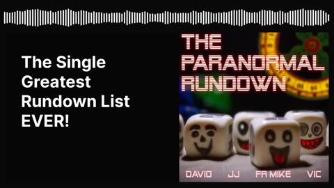 The Single Greatest Rundown List EVER!