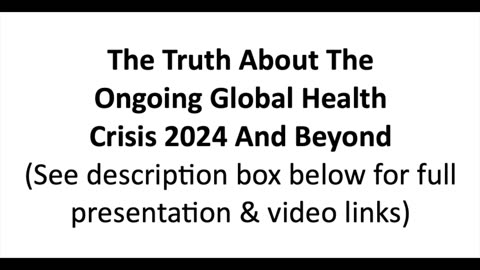Ongoing global health crisis – 2024
