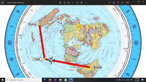 BREAKING NEWS: ANOTHER FLIGHT ROUTE PROVING FLAT EARTH