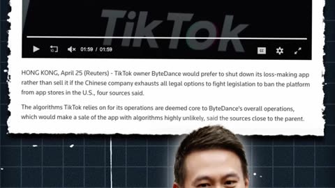 TikTok favors shutdown over selloff #TikTokBan