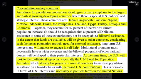 NSSM200 Ivermectin GENOCIDE?! WHO, UN, Merck, World Bank & Kissinger's World Population Plan Of Action