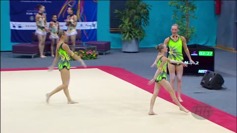 HIGHLIGHTS 2014 Acrobatic Worlds, Levallois Paris (FRA) Womens Groups We are Gymnastics!_2