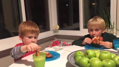 Two Boys Have Very Different Reactions To One Surprise Announcement