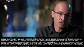 Yuval Noah Harari - "Earth Will Be Populated Or Dominated By Entities That Are Not Organic"