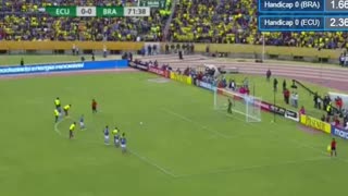 Neymar Goal Ecuador vs Brazil