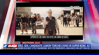 Ariz. Sen. candidate Jim Lamon torches Democrats in Super Bowl ad