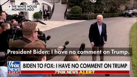 Biden Remains Silent On Trump Indictment