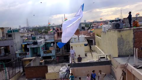 15th August Kite Flying 2022🇮🇳| How Desi Boys Flying Kites on Independence Day Vlog😱