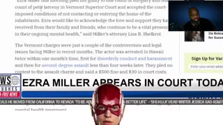 Ezra Miller Makes Court Appearance! (SHORT)