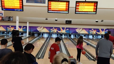 Spencer bowling Stars and Strikes VID_20231111_132321