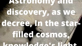 Cosmic Dreams: Creative Insights into the World of Stars #poem #poetry #shorts #art👍👄🔔🛫✒️