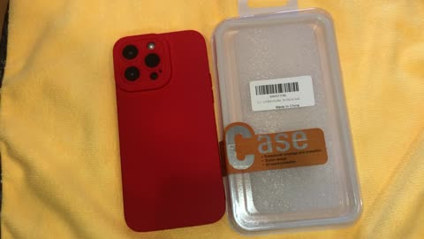 Look at @ LOOKSEVEN Compatible with iPhone 14 Pro Max Case Red Silicone TPU Rubber Back Cover Case