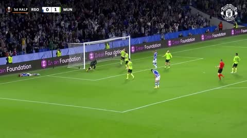 A First Goal For Garnacho 🔴 _ Real Sociedad 0-1 Man Utd _ Highlights