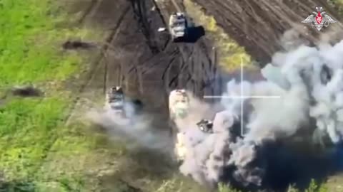 Russian artillerymen destroyed at least 10 AFU vehicles, including Western-manufactured ones.