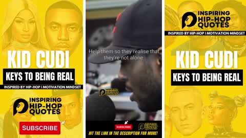 KID CUDI INSPIRING QUOTE - KEYS TO BEING REAL #shorts