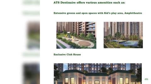 ATS Destinaire Apartments Sector 1 Noida Extension