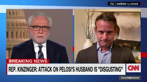 ‘It’s disgusting’: Rep. Kinzinger reacts to Paul Pelosi’s attack