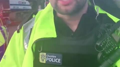 British copper explains perfectly why he pulled this guy over