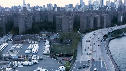 4K Drone Video of New York City