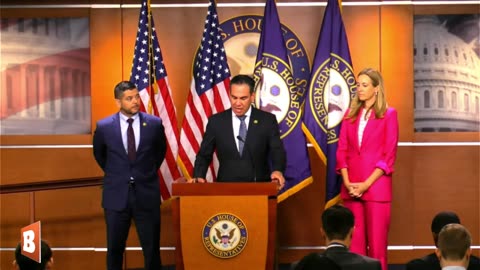 MOMENTS AGO: Rep. Pete Aguilar, Other House Democrats holding news conference...