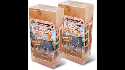 Customer Feedback: Himalayan Nature 100% Natural Himalayan Rock Deer Salt Block - Animal Lickin...