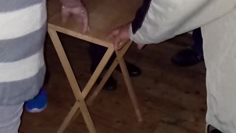 Ghost Moves Table Haunted Evening Fun Derbyshire