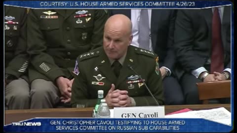 General Cavoli testifying under oath to Congress about war in Ukraine. Russian army is winning