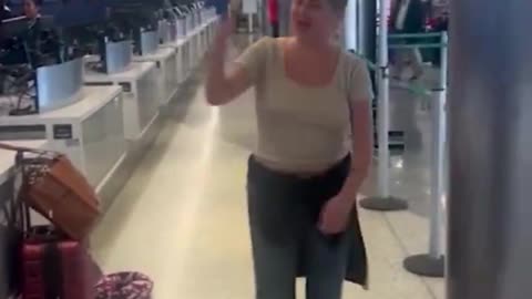 Privileged Karen at LAX Screams at Airport Workers About Missing Flight... It Was the Wrong Terminal
