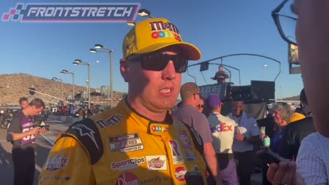 Emotional Kyle Busch on the Passing of Coy Gibbs & Last Race at Joe Gibbs Racing
