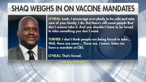 Shaq Absolutely DUNKS on Vaccine Mandates in Live Interview