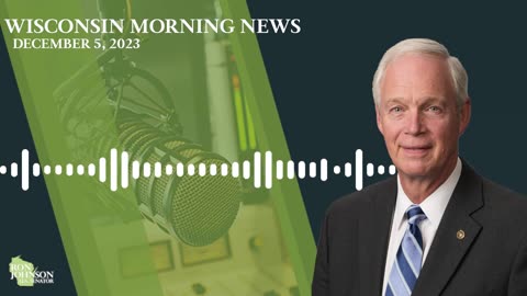 Sen. Johnson on Wisconsin Morning News 12.5.23