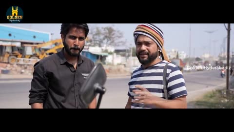 Zebra Crossing _ Hyderabadi Latest Funny Video _ Social Message Video _ Golden Hyderabadiz