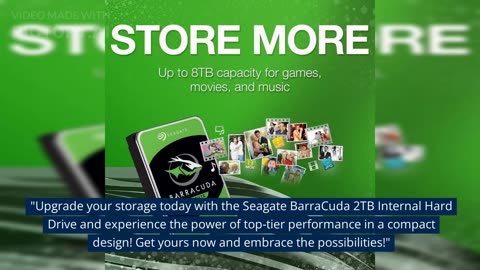 The Ultimate Storage Upgrade: Seagate BarraCuda 2TB HDD Delivers