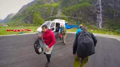 SBK Heliboogie 2015 Recap BASE JUMPING in Norway Negative4 Productions