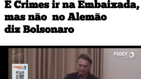 jair bolsonaro disse nesta sexta-feira (05/04/24) que virou "crime ir na embaixada".