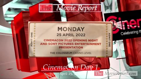 CinemaCon 2022, Day 1 Rundown - Sony Pictures - April 25, 2022