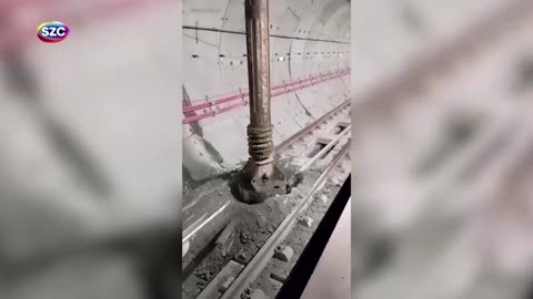 Drill rig accidentally bores into Turkey metro