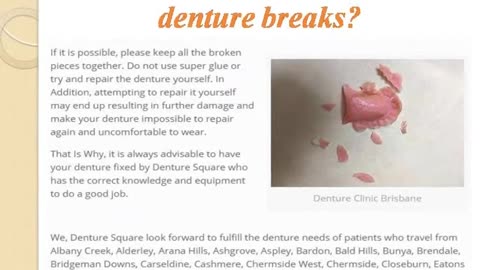 Denture Repairs - Denture Repairs BrisbaneㅣDenture Clinic Brisbane | False teeth