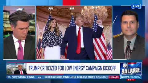 Trump criticized for low energy campaign kickoff - On Balance