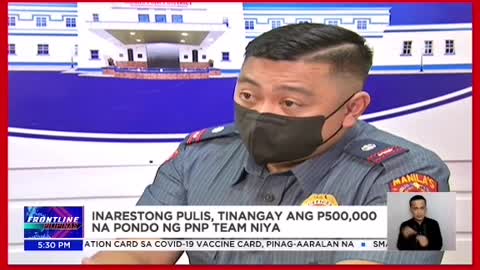 Pulis na hindi makabayad ng utang sa e-sabong, arestado