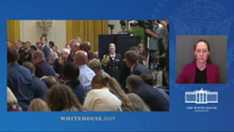 White House Medal of Honor Ceremony - U.S. Army Retired Captain Larry Taylor