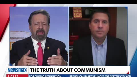 The Gorka Reality: The Truth About Communism in America with Rep. Devin Nunes, on Newsmax 8/8/2021