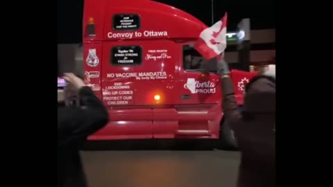 Freedom Truckers Rollin' Across Canada - Day Two!