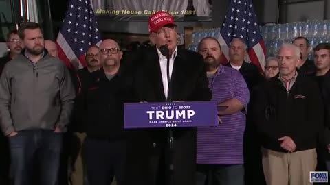 "We Stand With You" - Trump Delivers Powerful Remarks To The Residents Of East Palestine