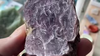 Lepidolite crystal example