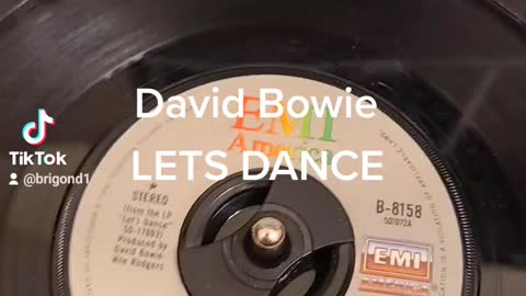 David Bowie old vinyl 45s records
