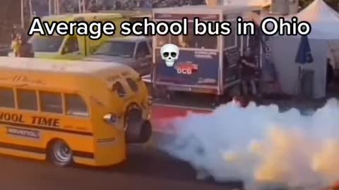 Average school bus in Ohio