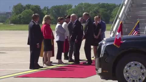 President Joe Biden travels to Geneva ahead of meeting with Putin. June/21