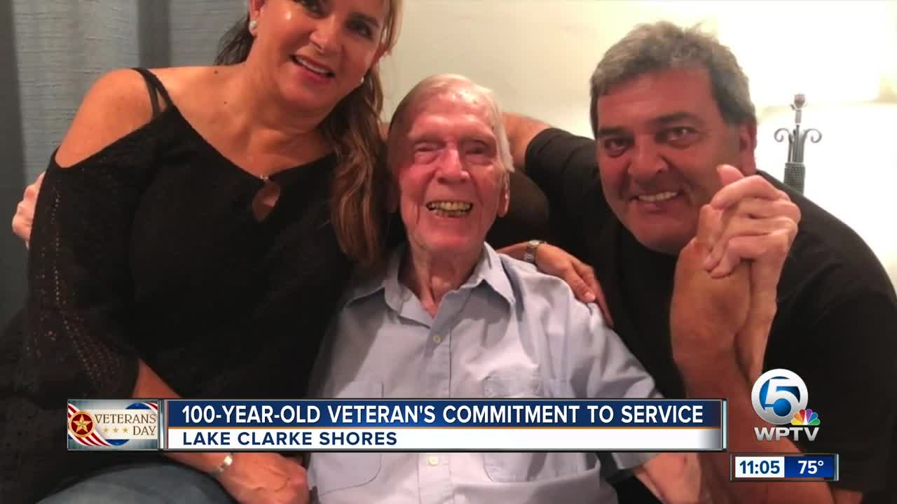 100-year-old veteran's commitment to service