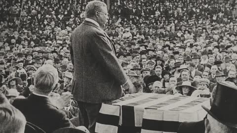 Theodore Roosevelt At Sagamore Hill (1918 Original Black & White Film)